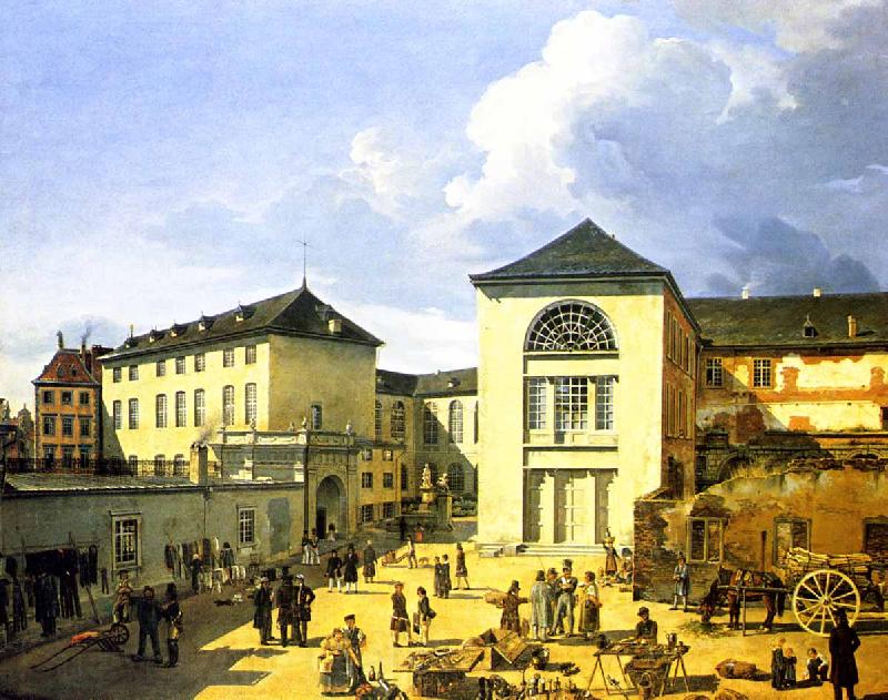 Andreas Achenbach Die alte Akademie in Dusseldorf